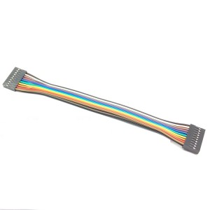 HR0430 20CM 1x 6pin  2.54mm double ended female dupont wire Moq 50pcs 